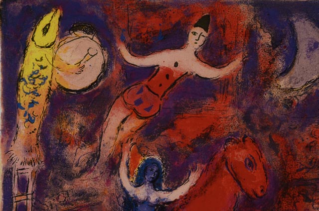 Marc Chagall Limited Edition Giclee Reproduction "Circus"