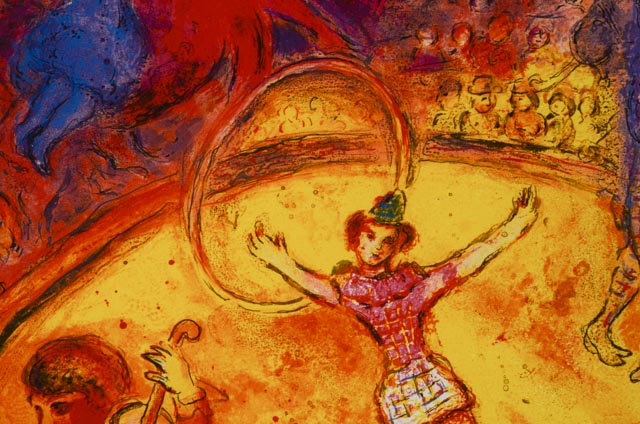 Marc Chagall Limited Edition Giclee Reproduction "Circus"