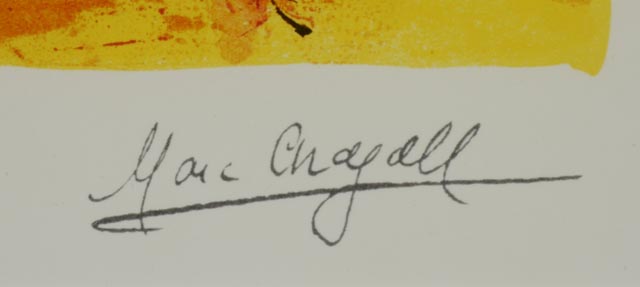 Marc Chagall Limited Edition Giclee Reproduction "Circus"