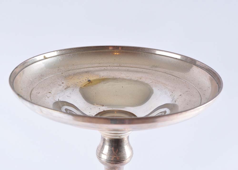 Silver Plated Pedestal