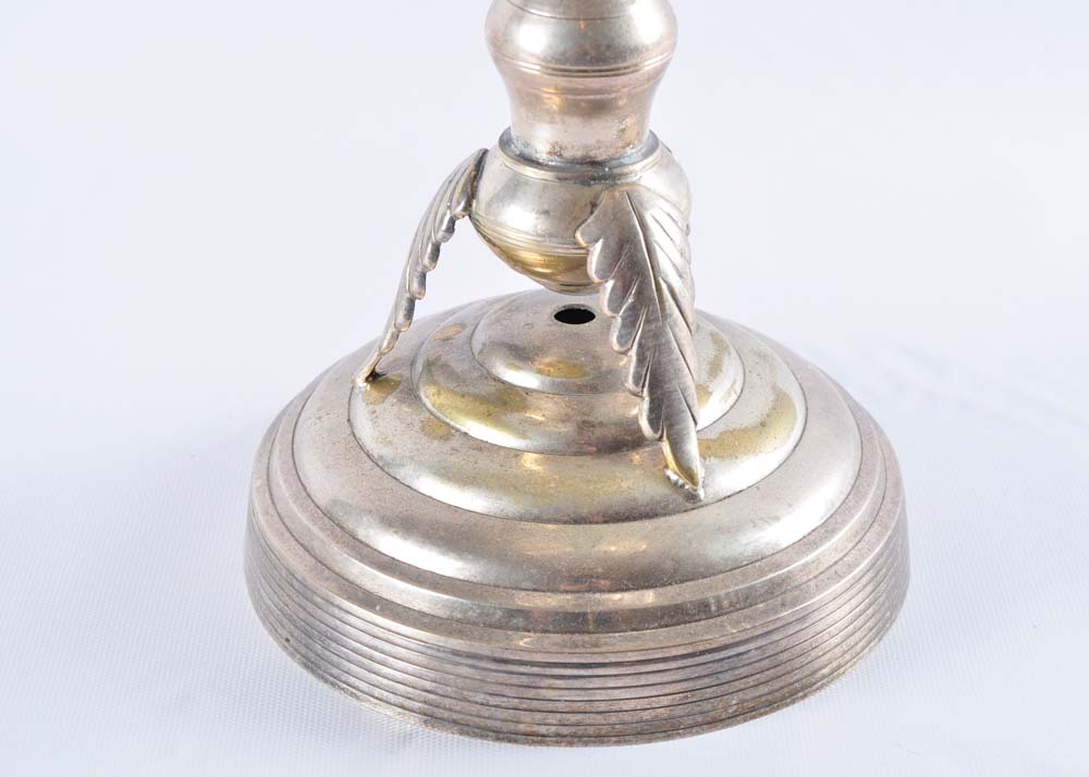 Silver Plated Pedestal