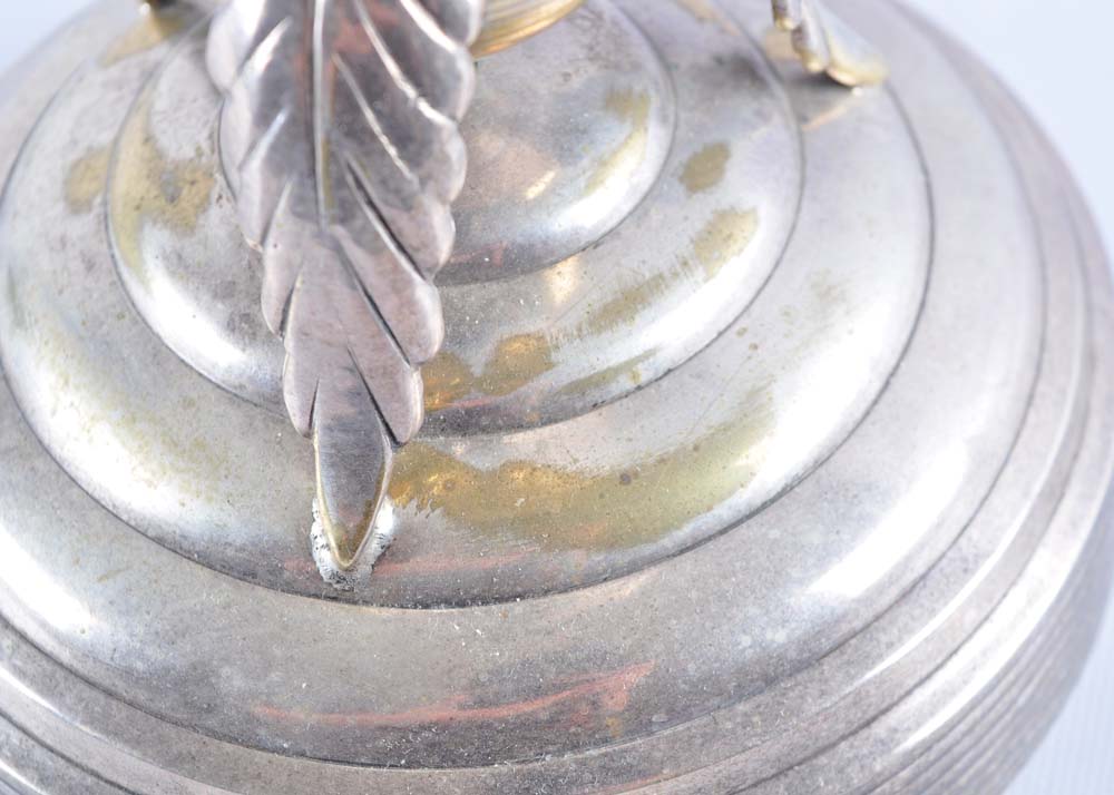 Silver Plated Pedestal