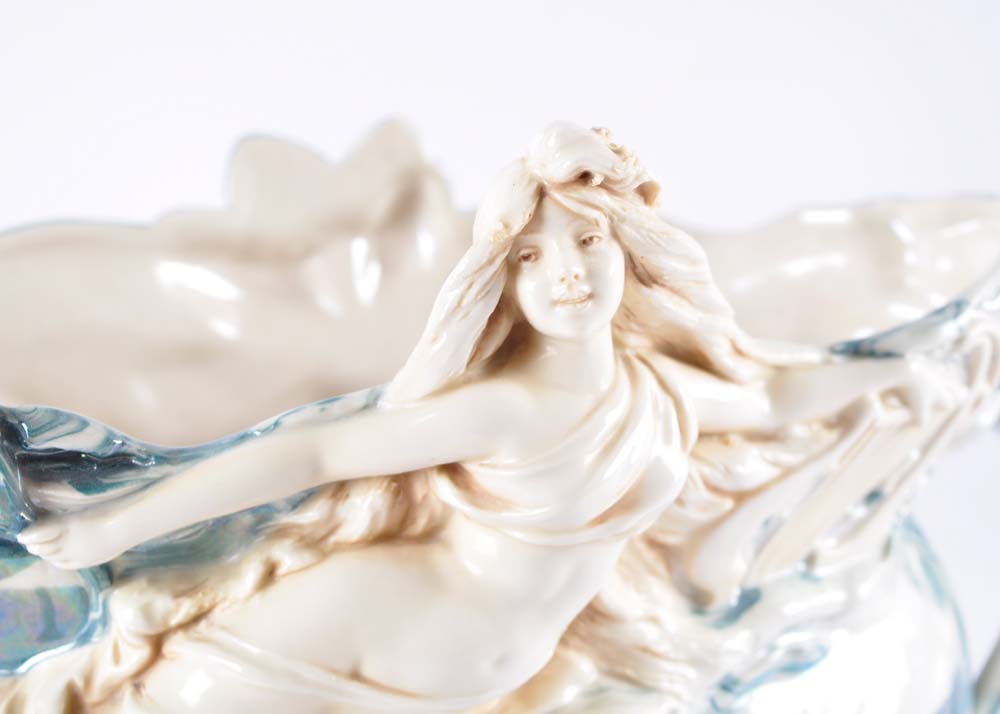 Royal Dux Bohemian Cache Pot