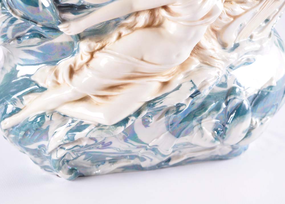 Royal Dux Bohemian Cache Pot