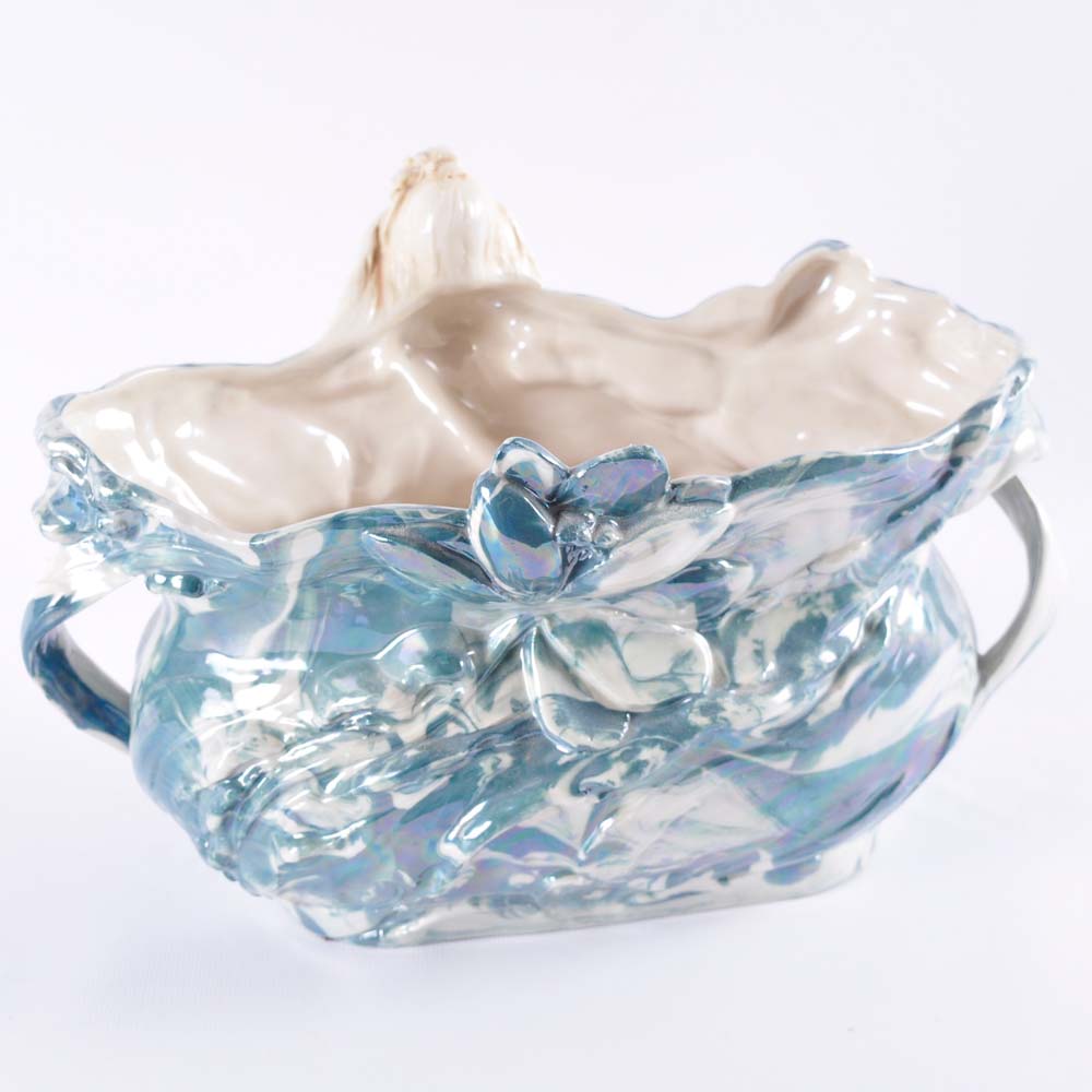 Royal Dux Bohemian Cache Pot