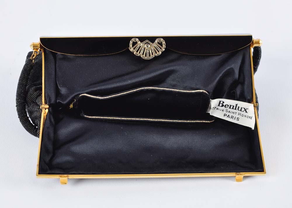 Vintage Benlux Paris Beaded Purse