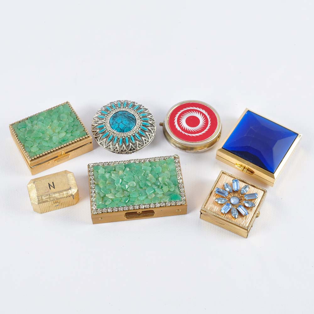 Vintage Compacts and Pillboxes