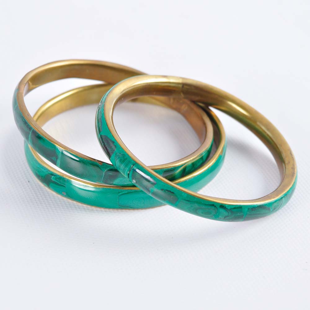 Collection of Costume Jewelry Bracelets