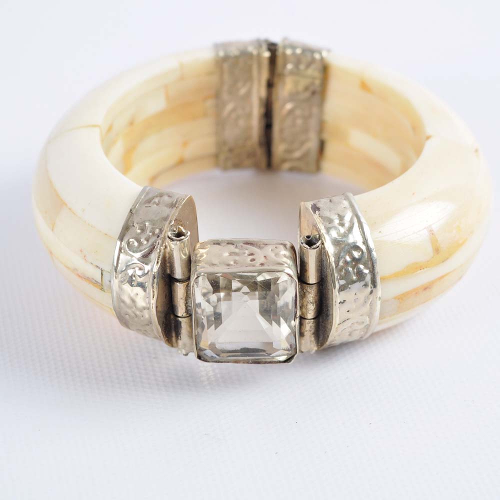 Collection of Costume Jewelry Bracelets