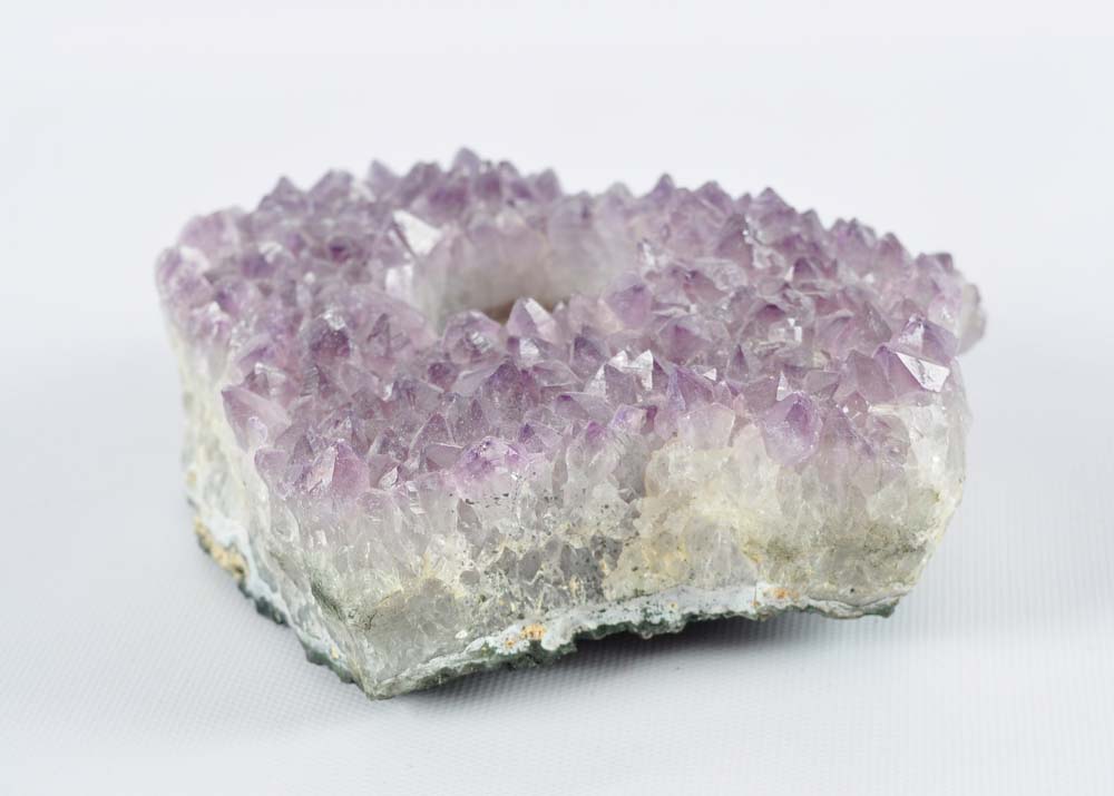 Amethyst Geode Tealight Holder