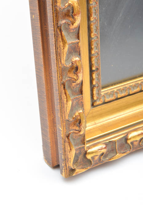 Framed Limited Edition Paul Sawyier "The Rock Breaker"