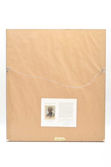 Framed Limited Edition Paul Sawyier "The Rock Breaker"