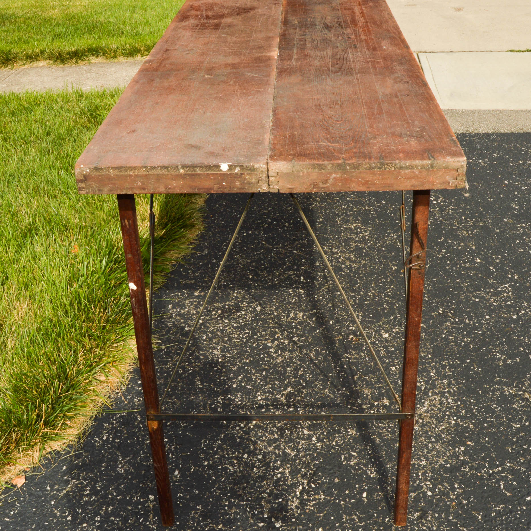 Antique Wallpaper Hanger's Table