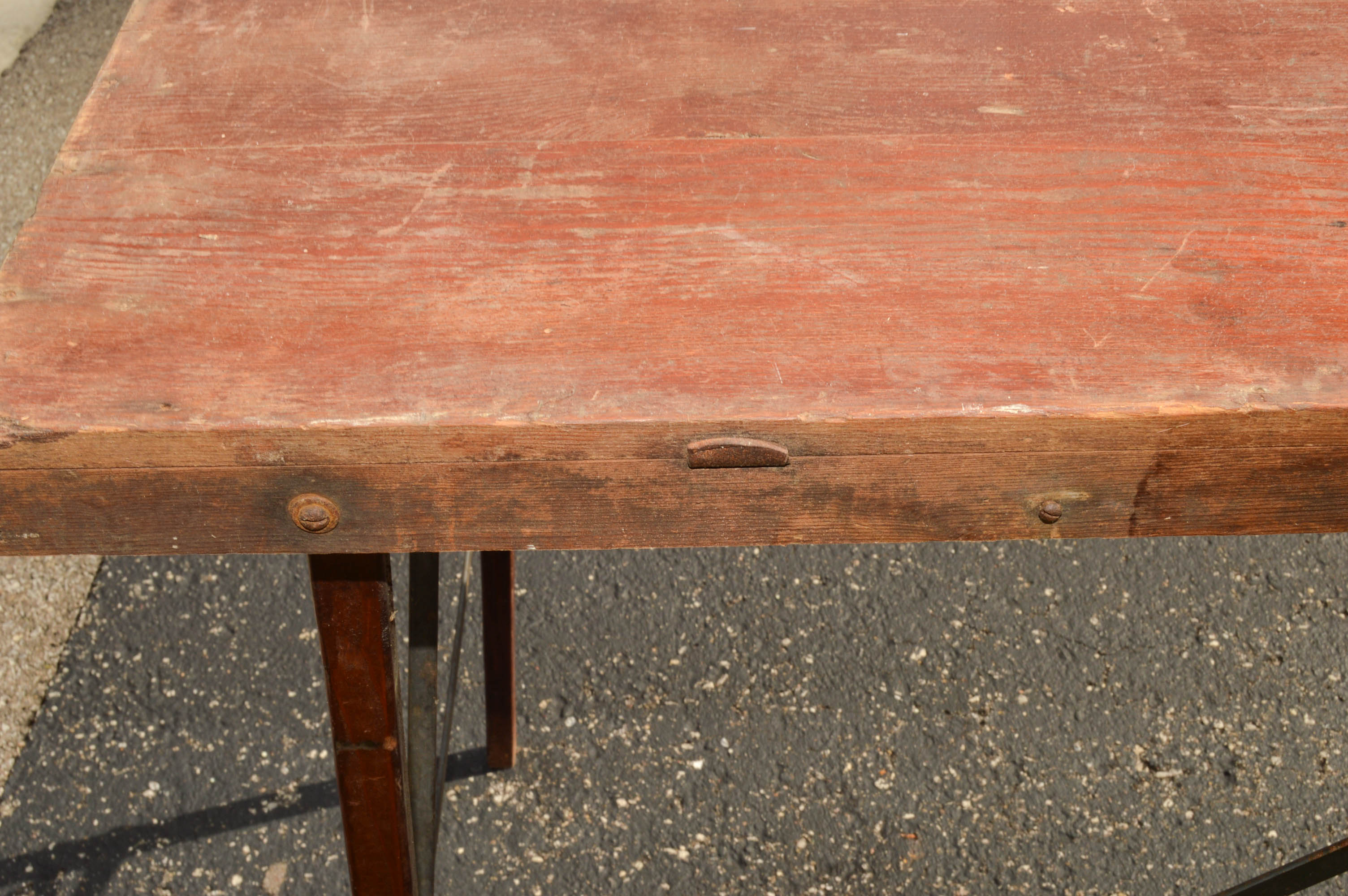 Antique Wallpaper Hanger's Table