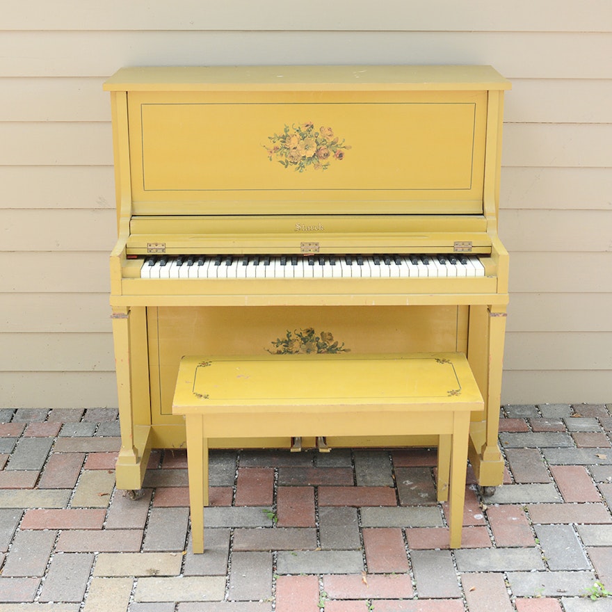 PA Starck 61-Key Child's Upright Piano