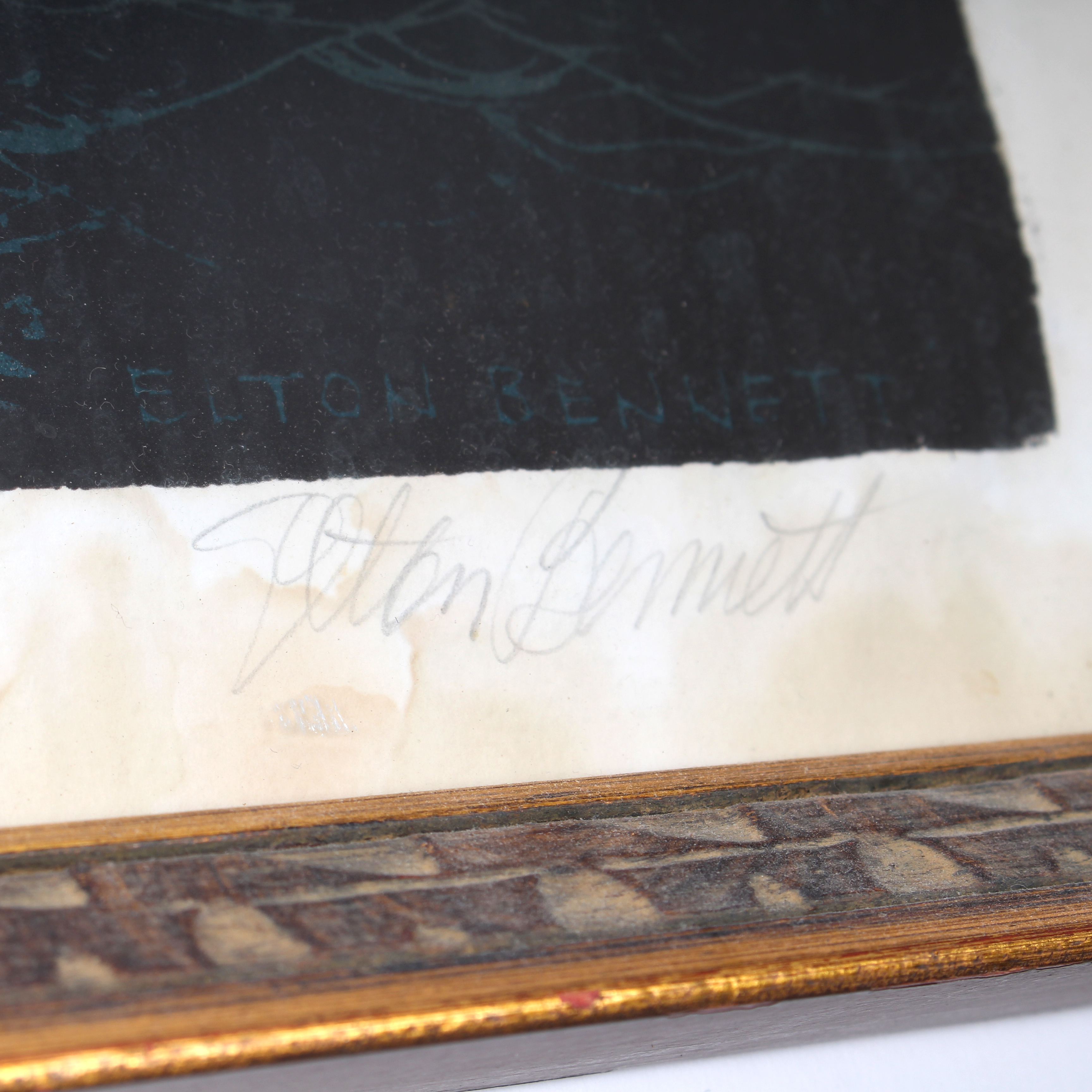 Pair of Nautical Art, including Elton Bennett Silkscreen