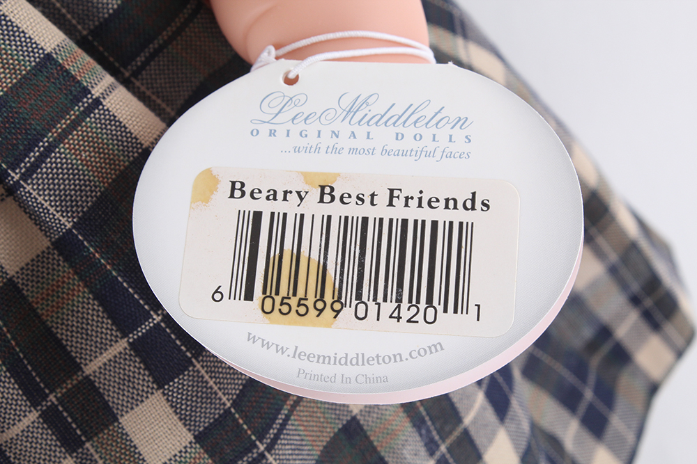 "Beary Best Friends" Doll by Lee Middleton Original Dolls