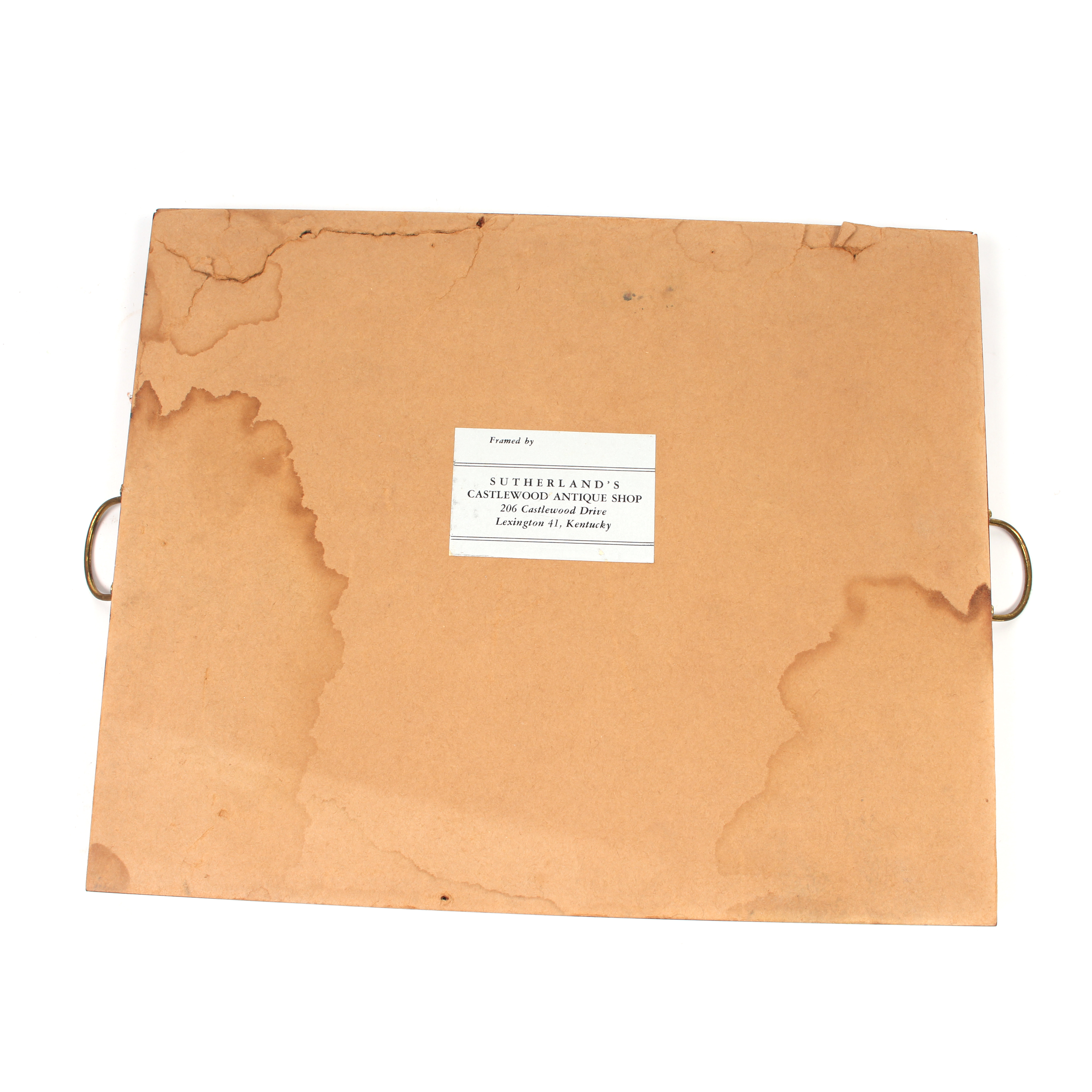 Pair of Offset Lithographs Including Signed Phil Ponder