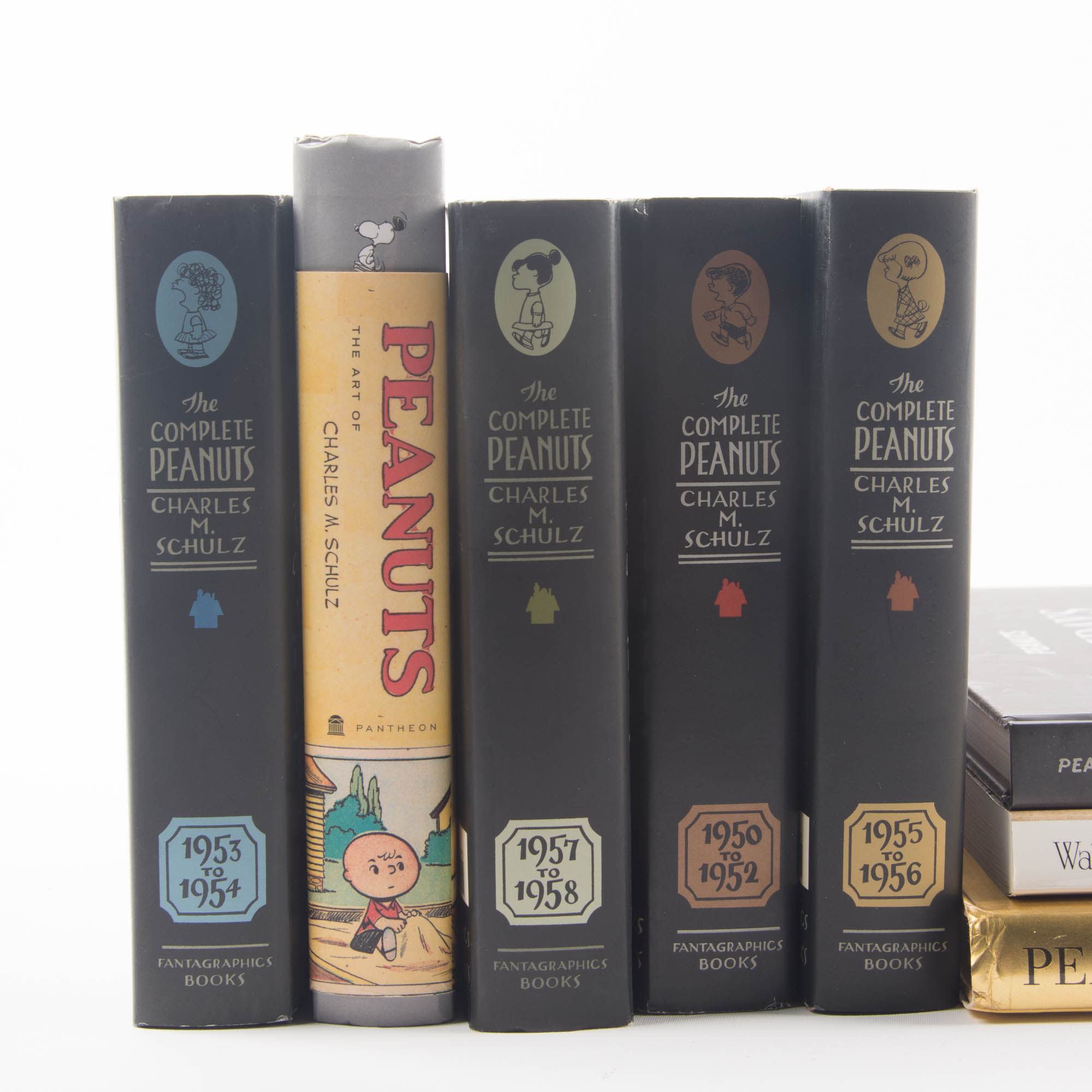 Collection of Comic Strip Books Featuring Peanuts