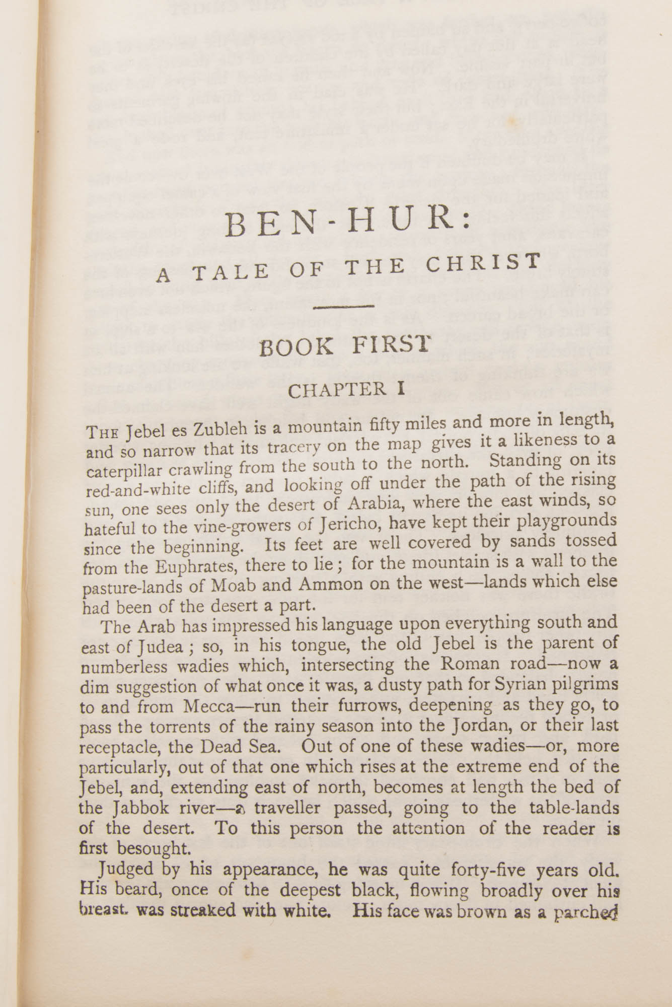 Antique British Edition of "Ben-Hur" by Lew Wallace