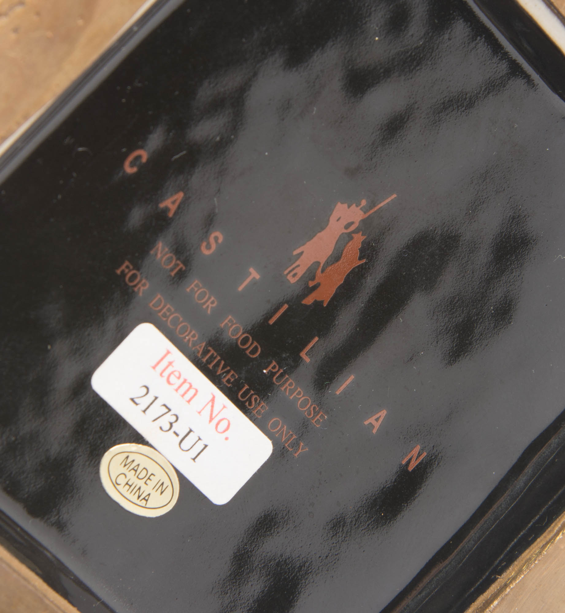 Pair of Castilian Ceramic and Brass Urns