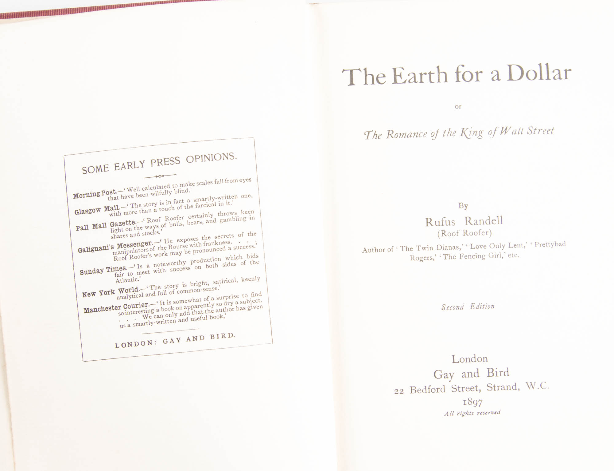 Antique British Edition Historical Books