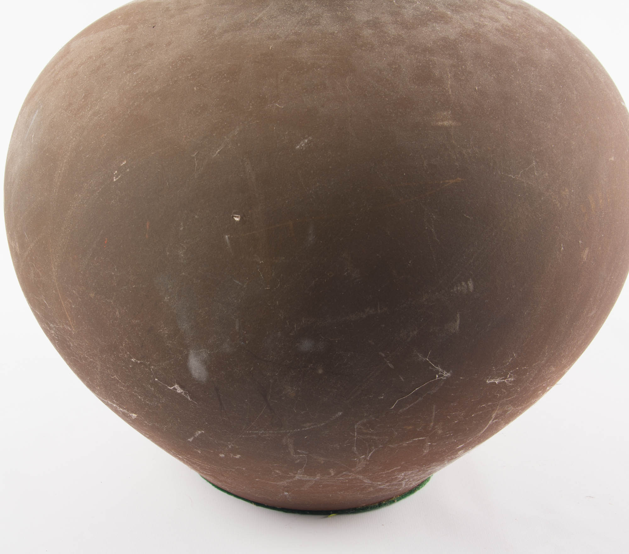 Large Brown Pottery Vase