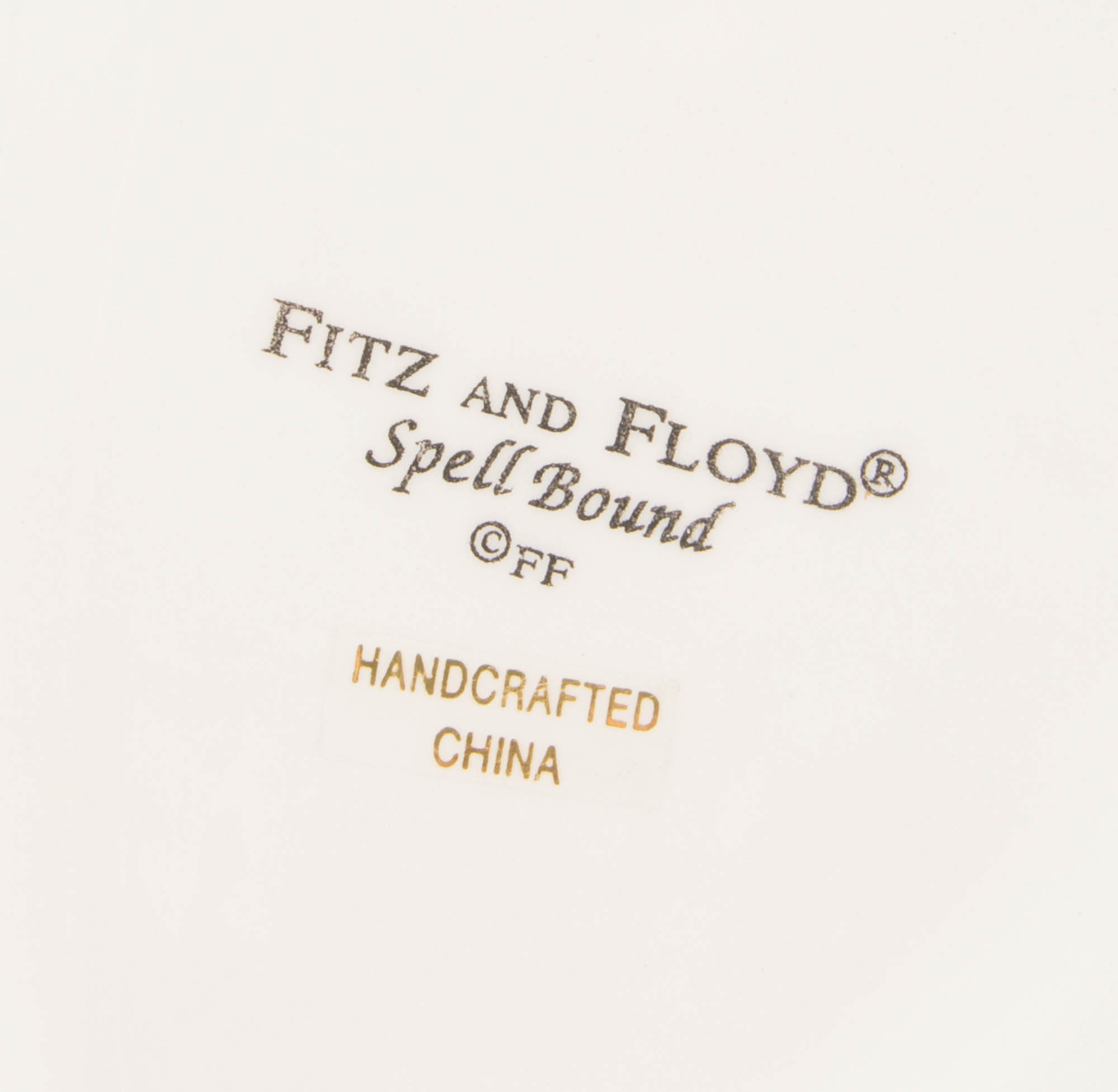 Fitz and Floyd "Spell Bound" Hand Painted Frog
