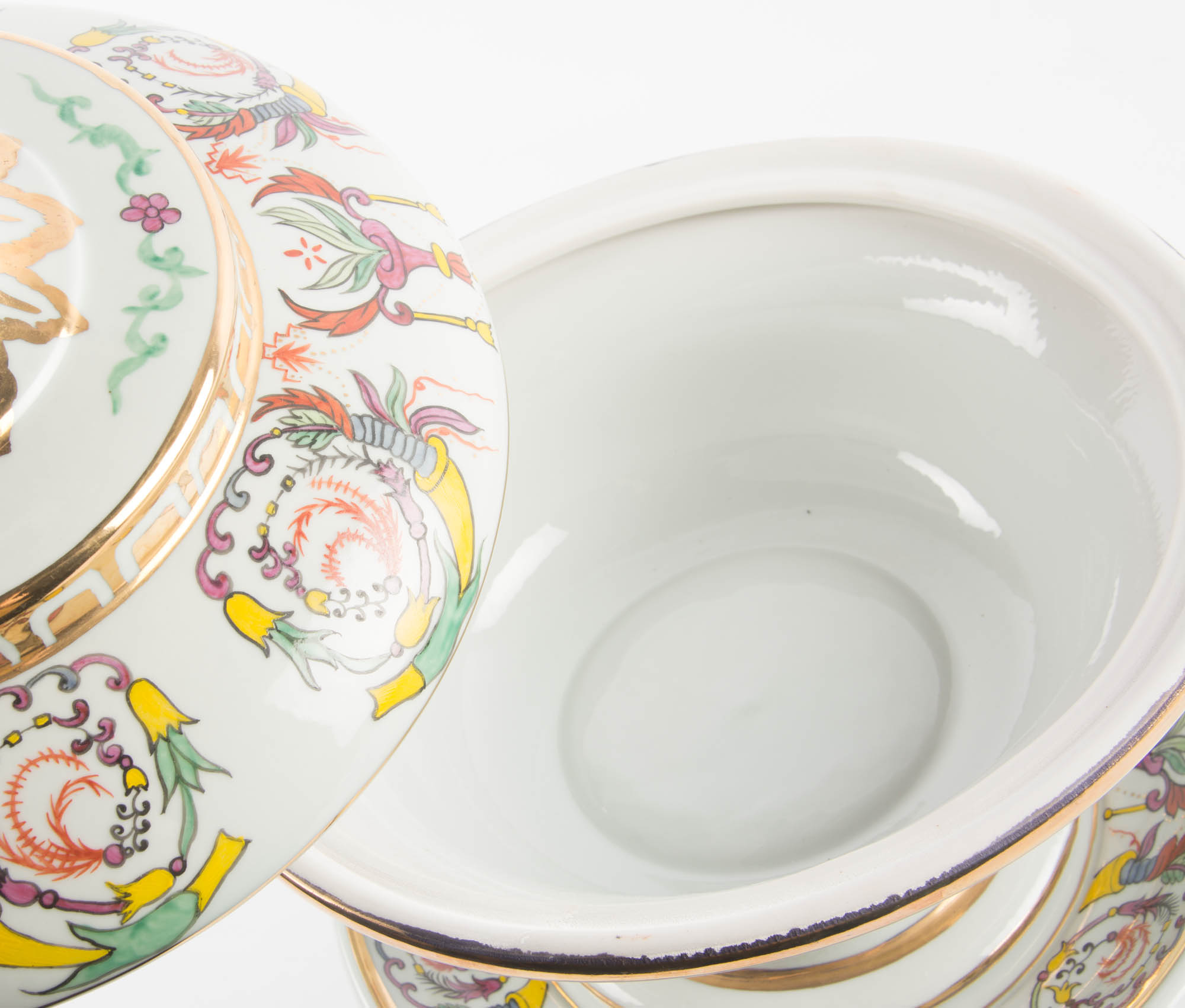 Ceramic Tureen and Platter