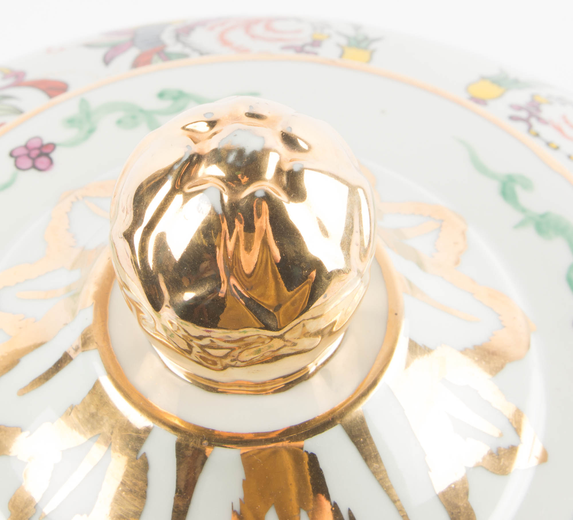 Ceramic Tureen and Platter