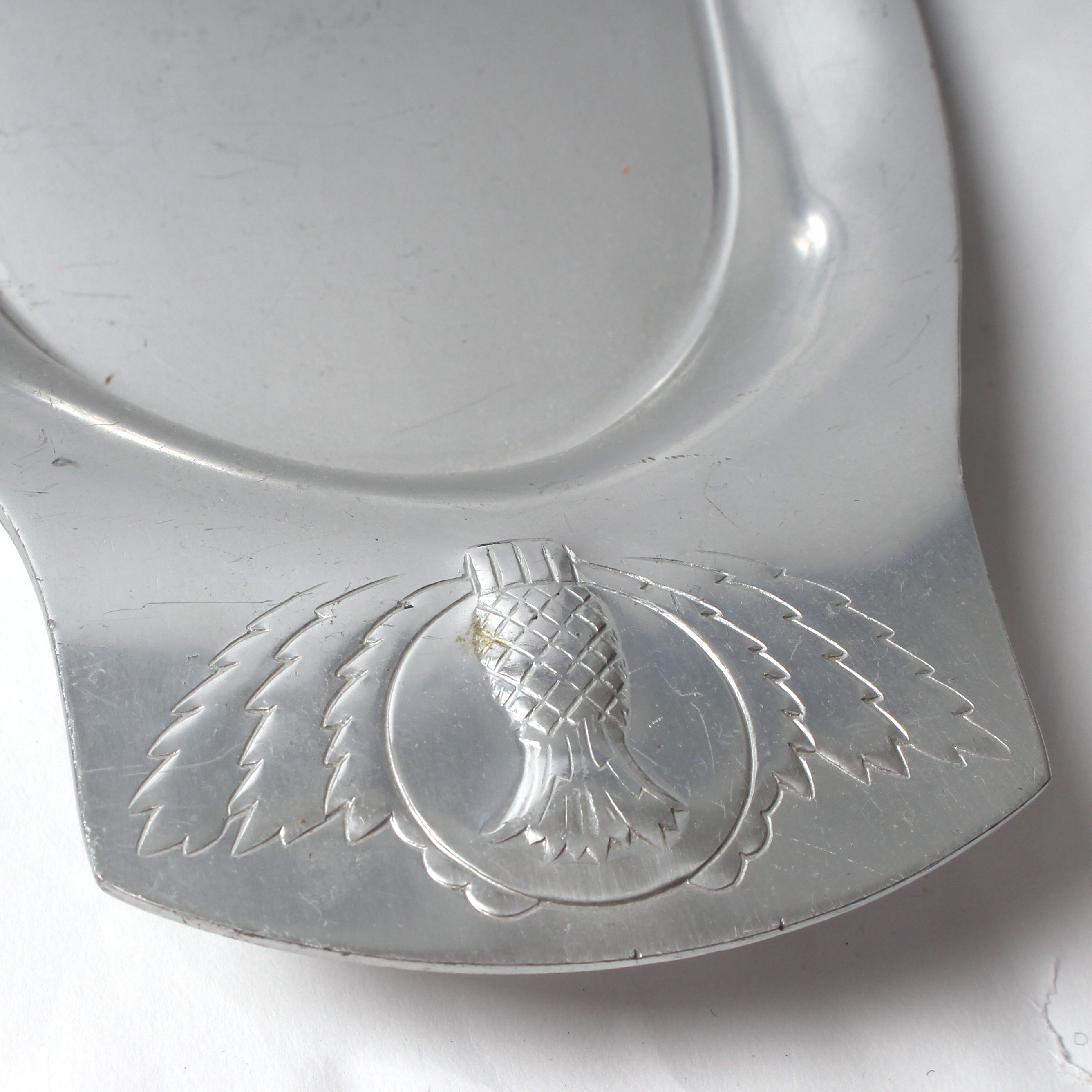 Collection of Silver Plate and Pewter Serving Dishes