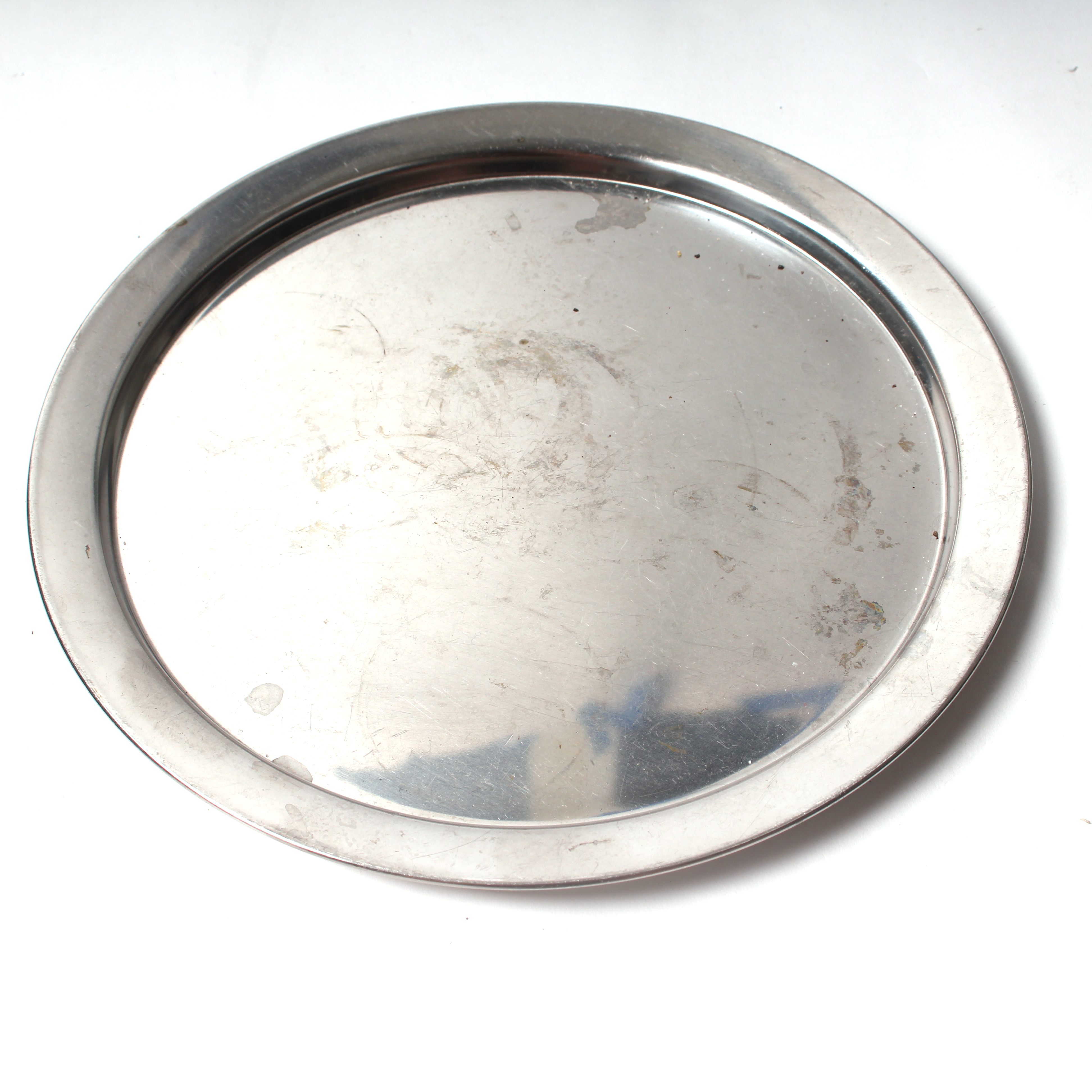 Collection of Silver Plate and Pewter Serving Dishes