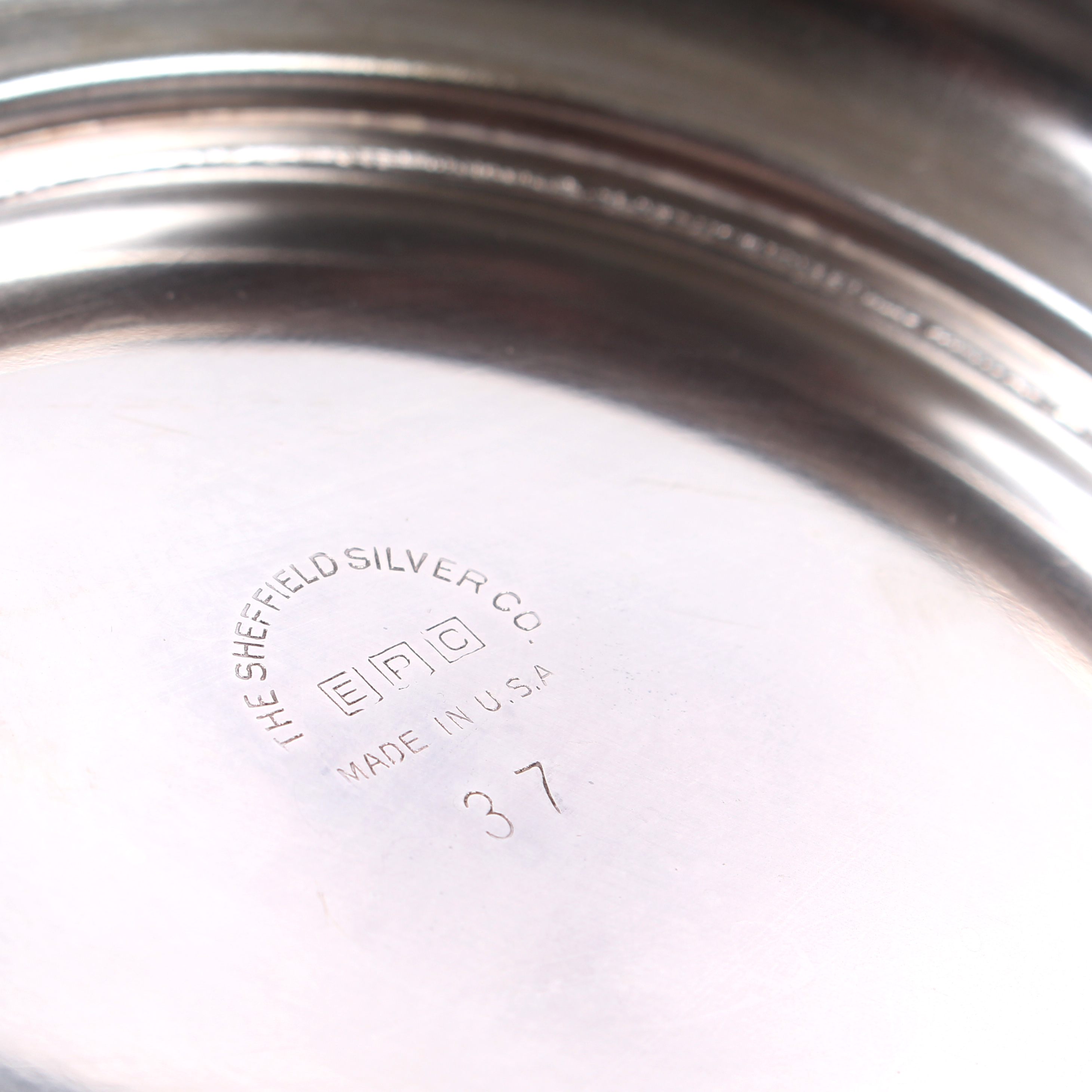 Collection of Silver Plate and Pewter Serving Dishes