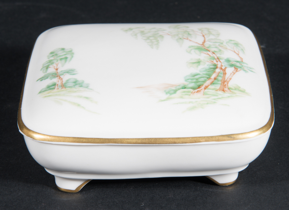 Collection of Porcelain Trinket Boxes