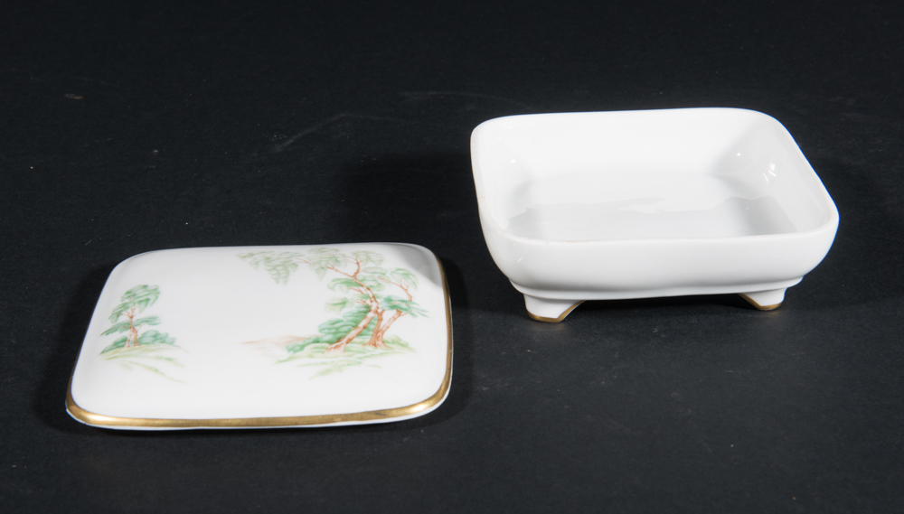 Collection of Porcelain Trinket Boxes