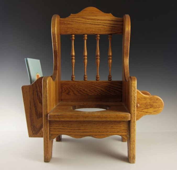 Vintage Child's Potty Chair