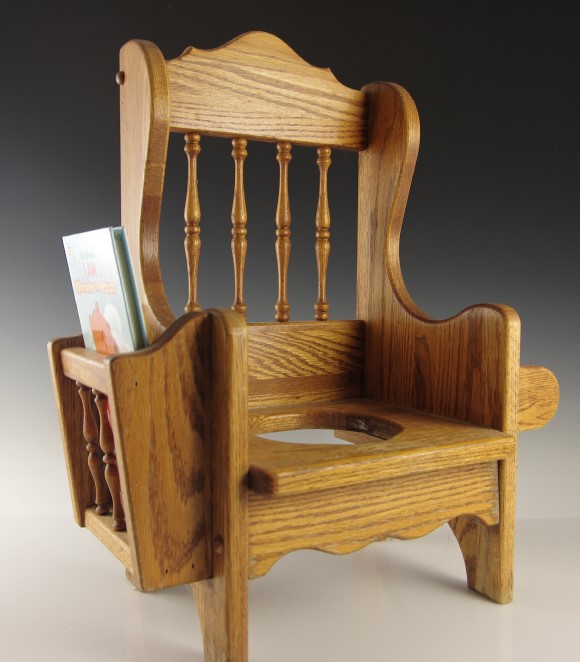 Vintage Child's Potty Chair