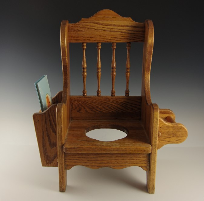 Vintage Child's Potty Chair