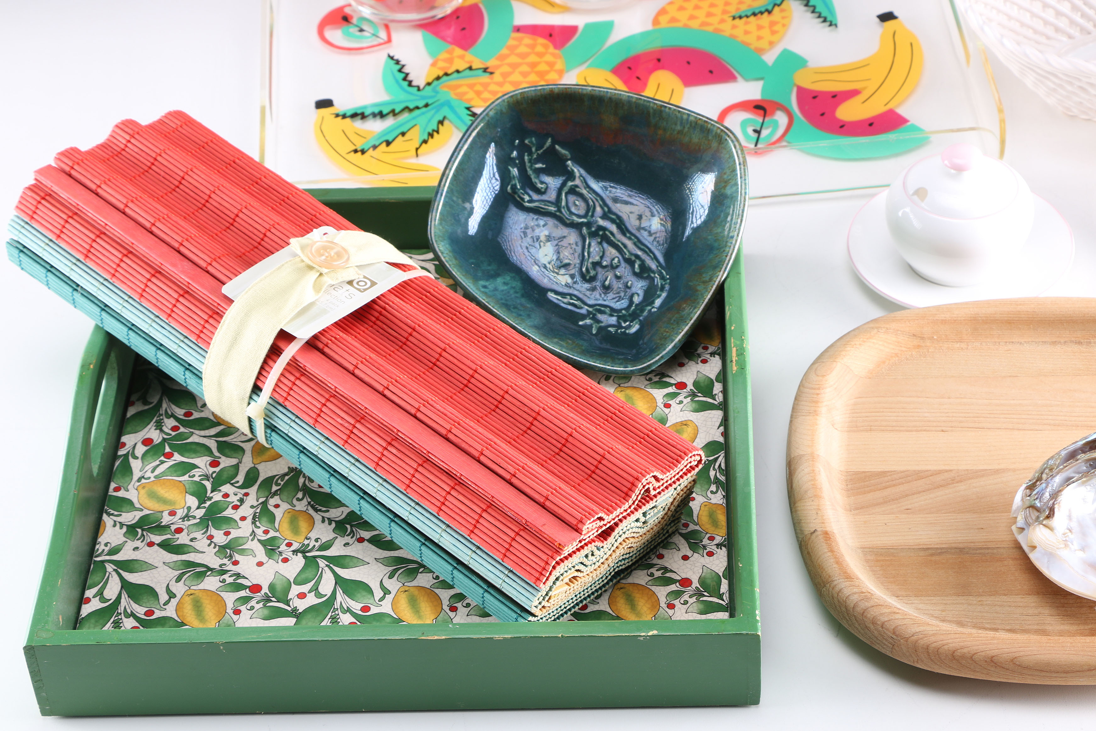 Eclectic Assortment of Kitchen Items Both Newer and Vintage