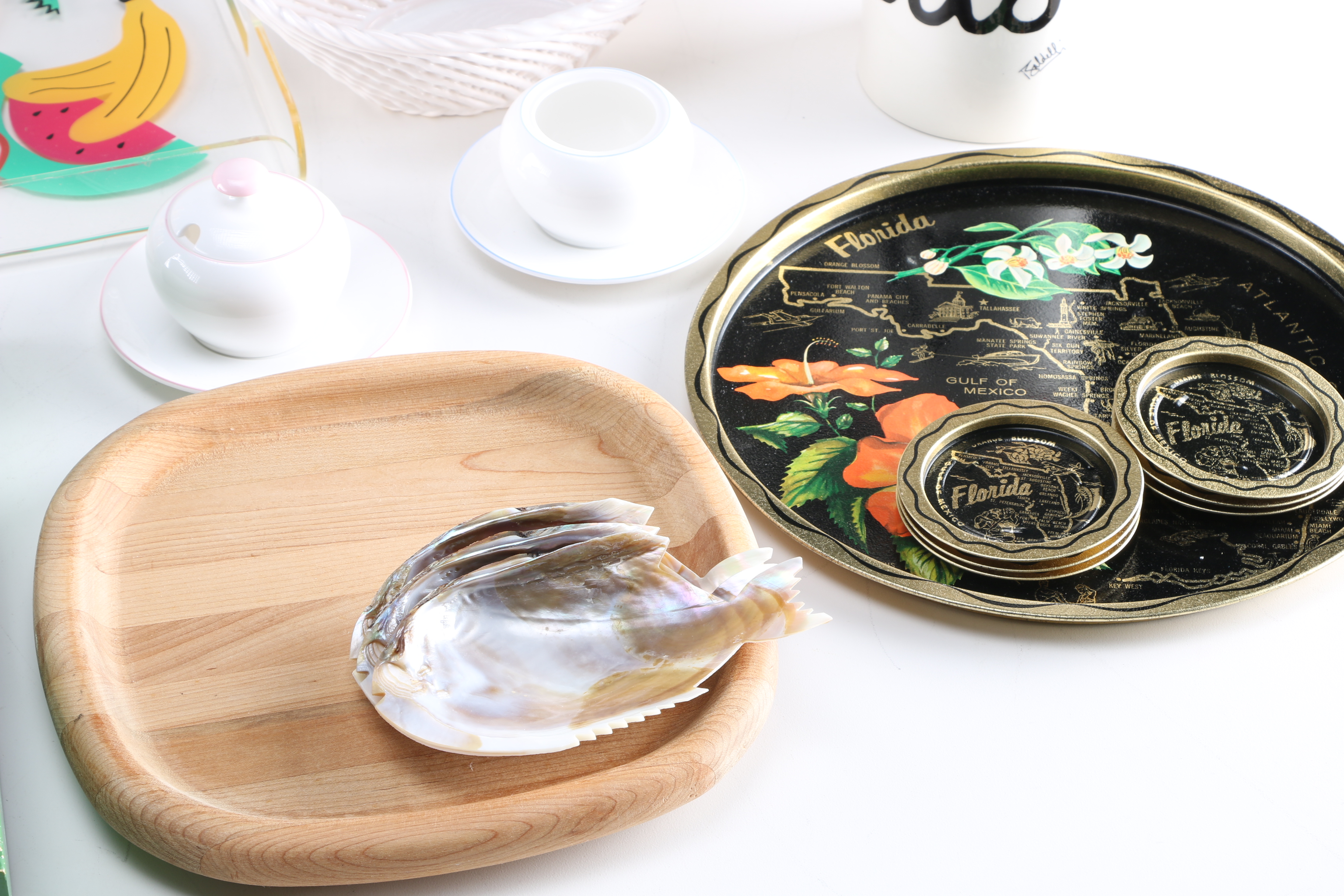 Eclectic Assortment of Kitchen Items Both Newer and Vintage