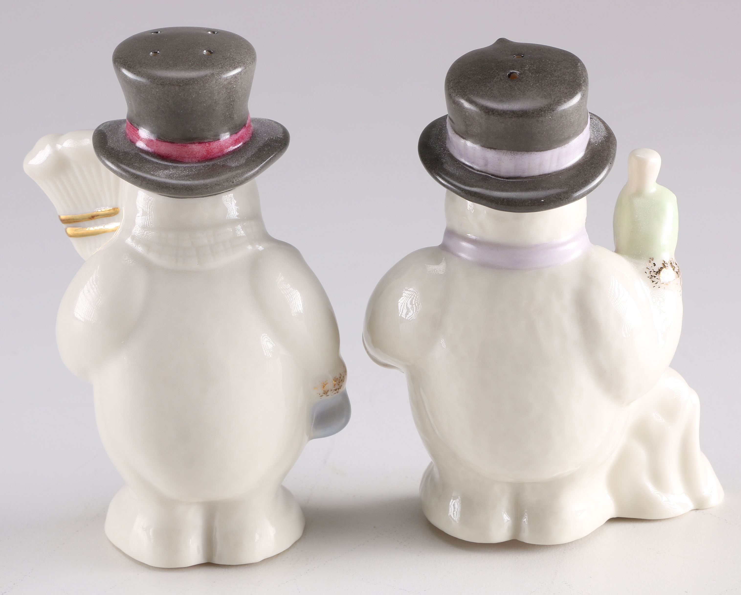 Lenox Snowmen Salt and Pepper Shakers