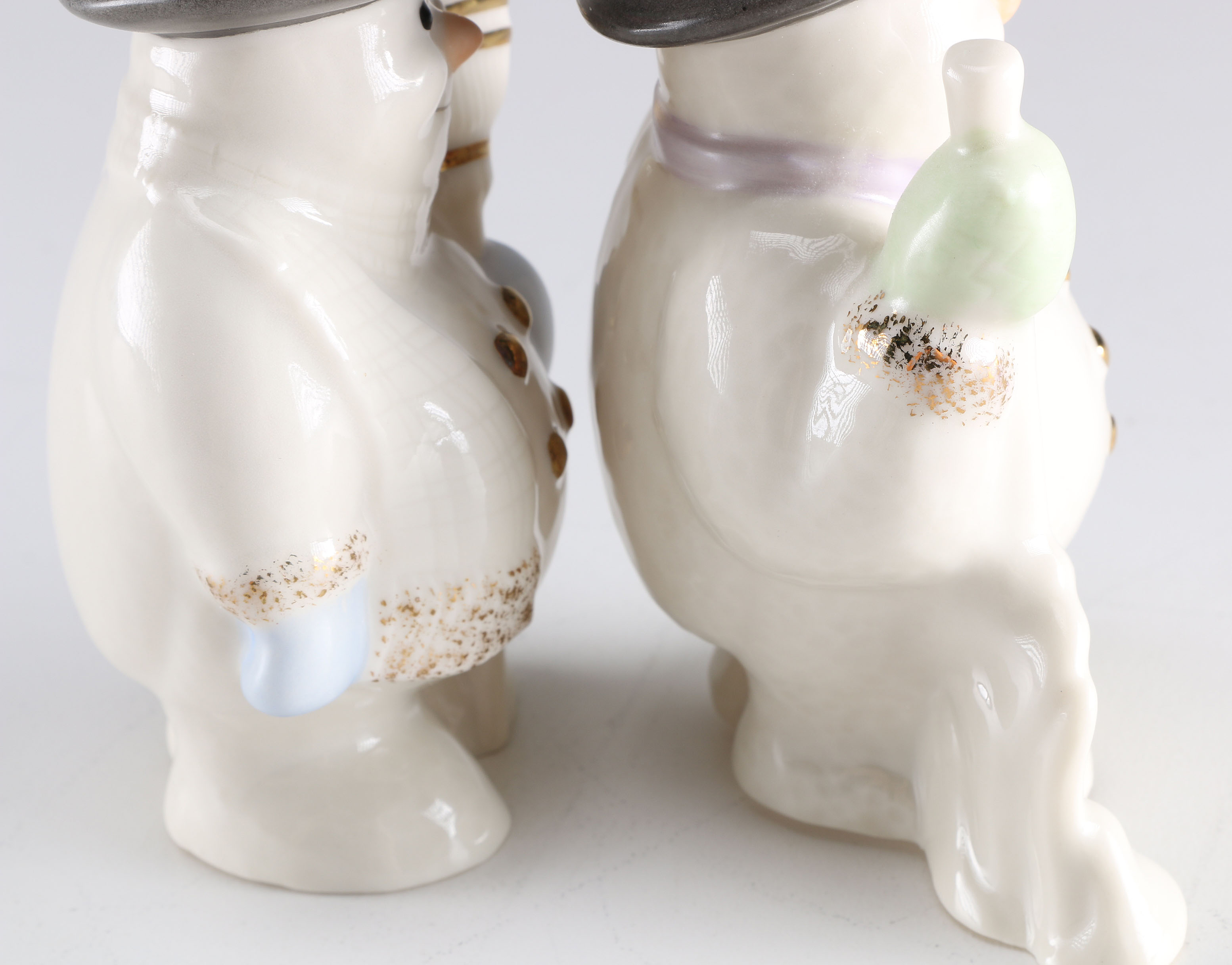 Lenox Snowmen Salt and Pepper Shakers