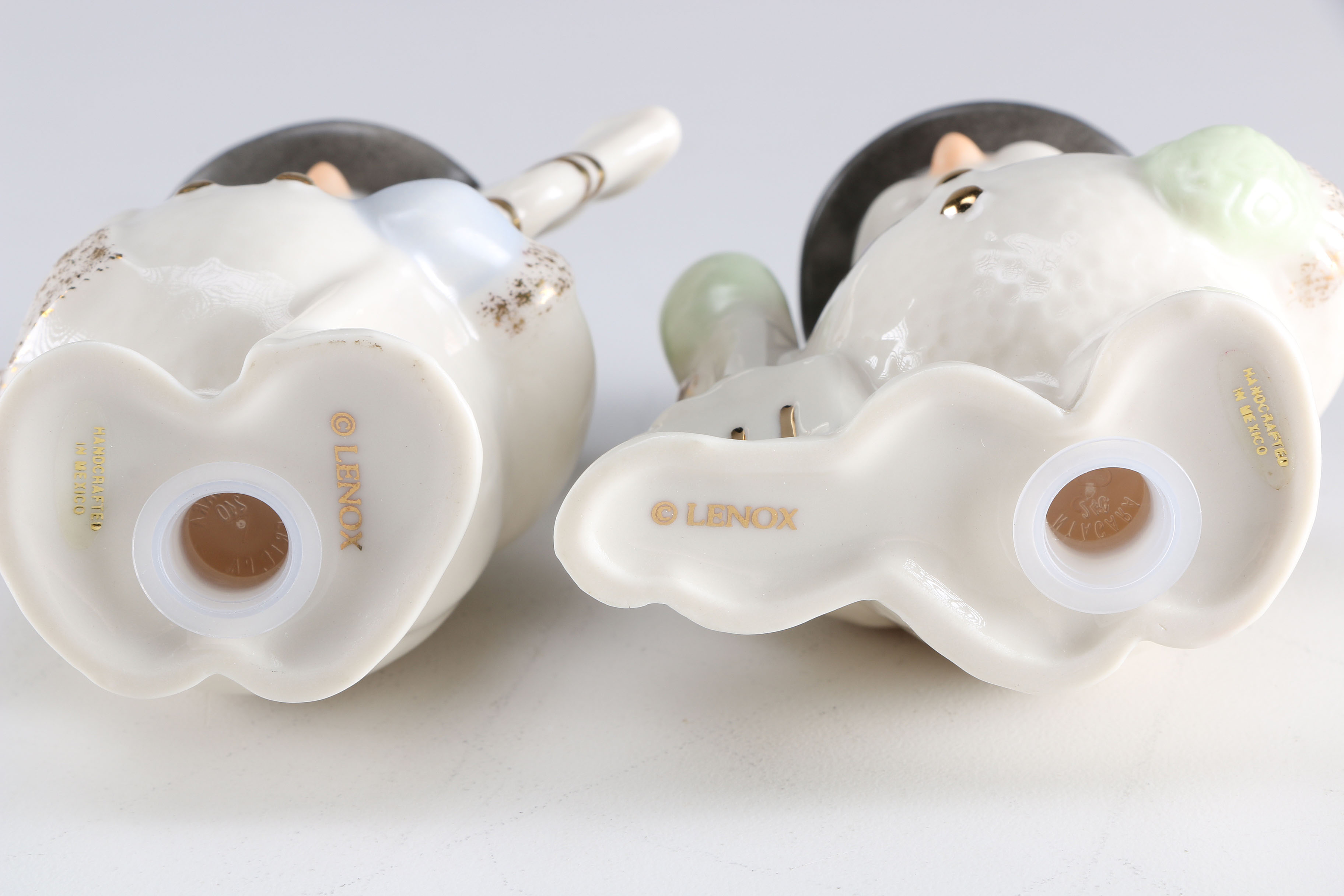 Lenox Snowmen Salt and Pepper Shakers