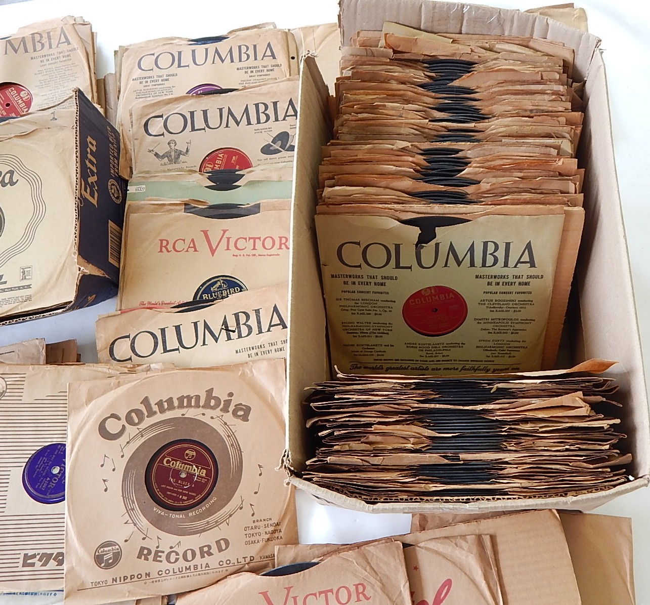 Large Vintage 10" Album Collection