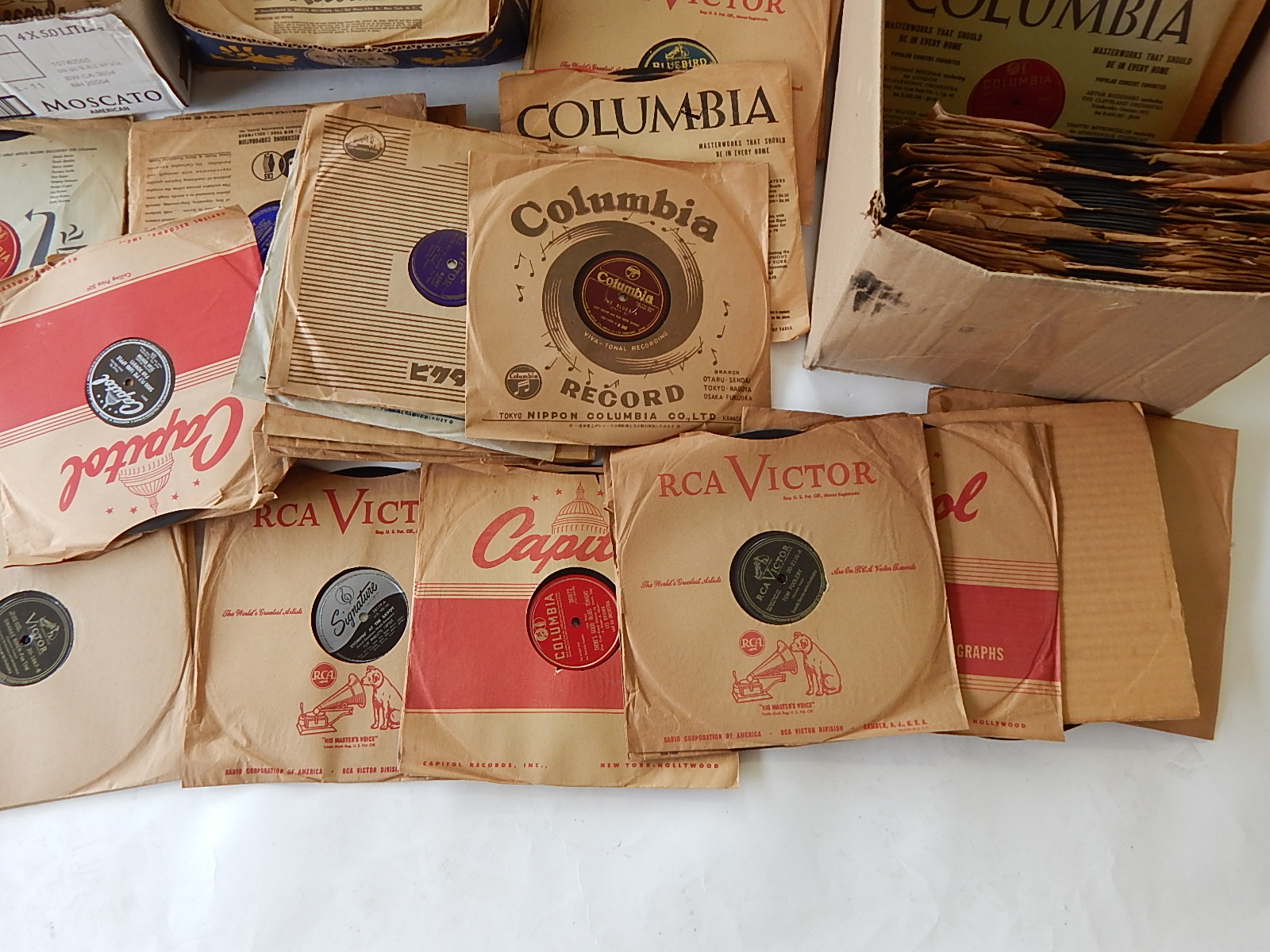 Large Vintage 10" Album Collection