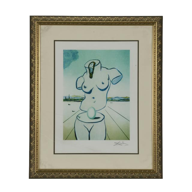 Salvador Dali Limited Edition Giclee Reproduction "Birth of Venus"