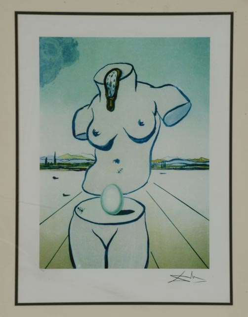 Salvador Dali Limited Edition Giclee Reproduction "Birth of Venus"