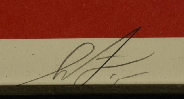 Shepard Fairey Signed Giclée "Make Art Not War"