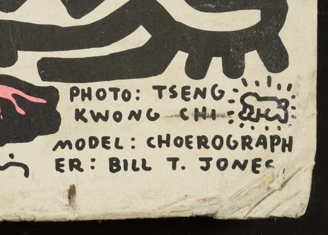 Keith Haring Original Vintage 1984 Exhibition Poster "Into 84"