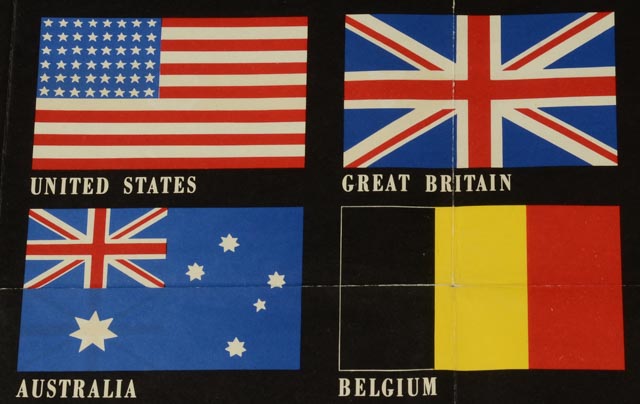 Original Vintage 1942 World War II Poster "The United Nations Fight for Freedom"